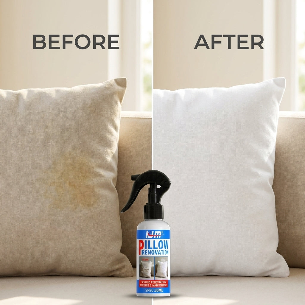 FreshAgain — Before/After comparison with bottle