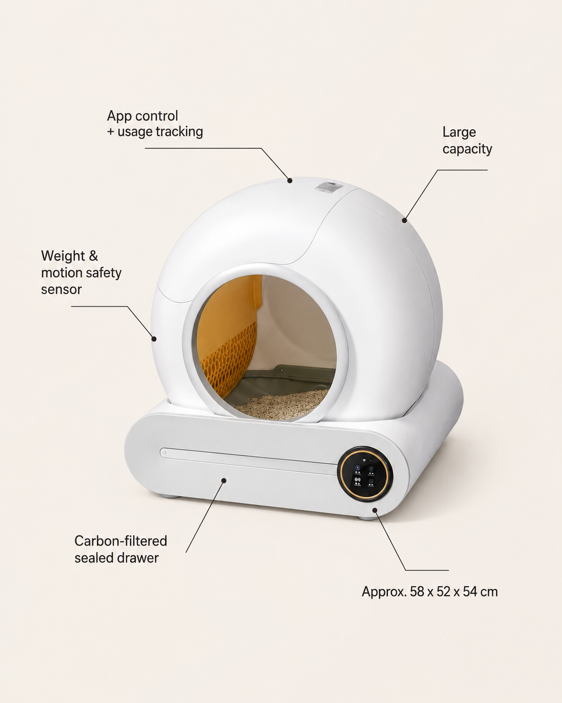 AutoClean - never scoop your cat's litter box again